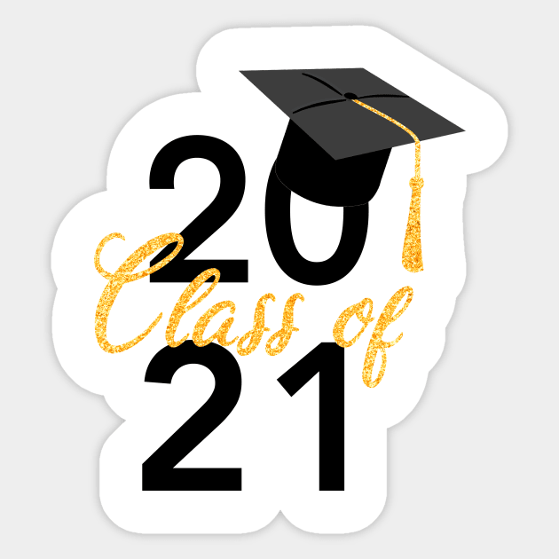 Graduation 2021, class of 2021 Sticker by Adaba